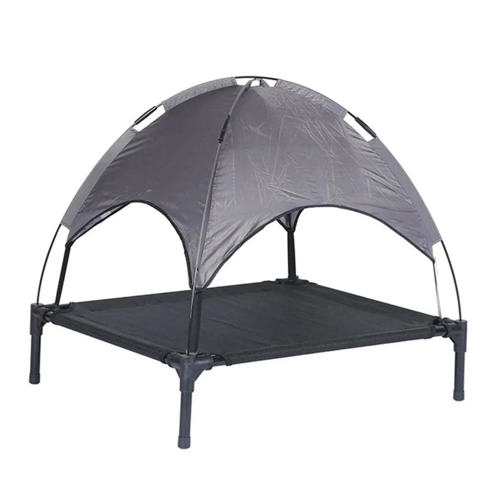 Alloet Elevated Canopy Dog Bed For Indoor Outdoor Use
