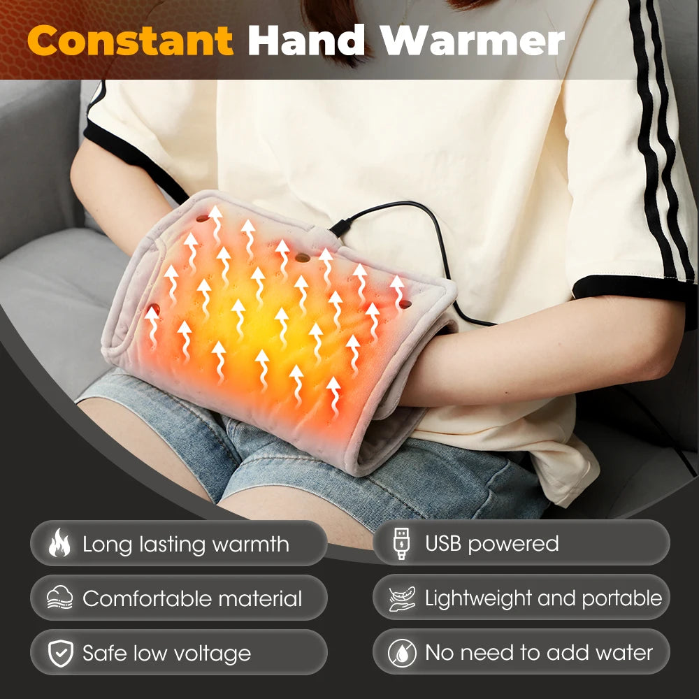 AFDEAL Electric Hand Warmer Heating Pad USB Graphene