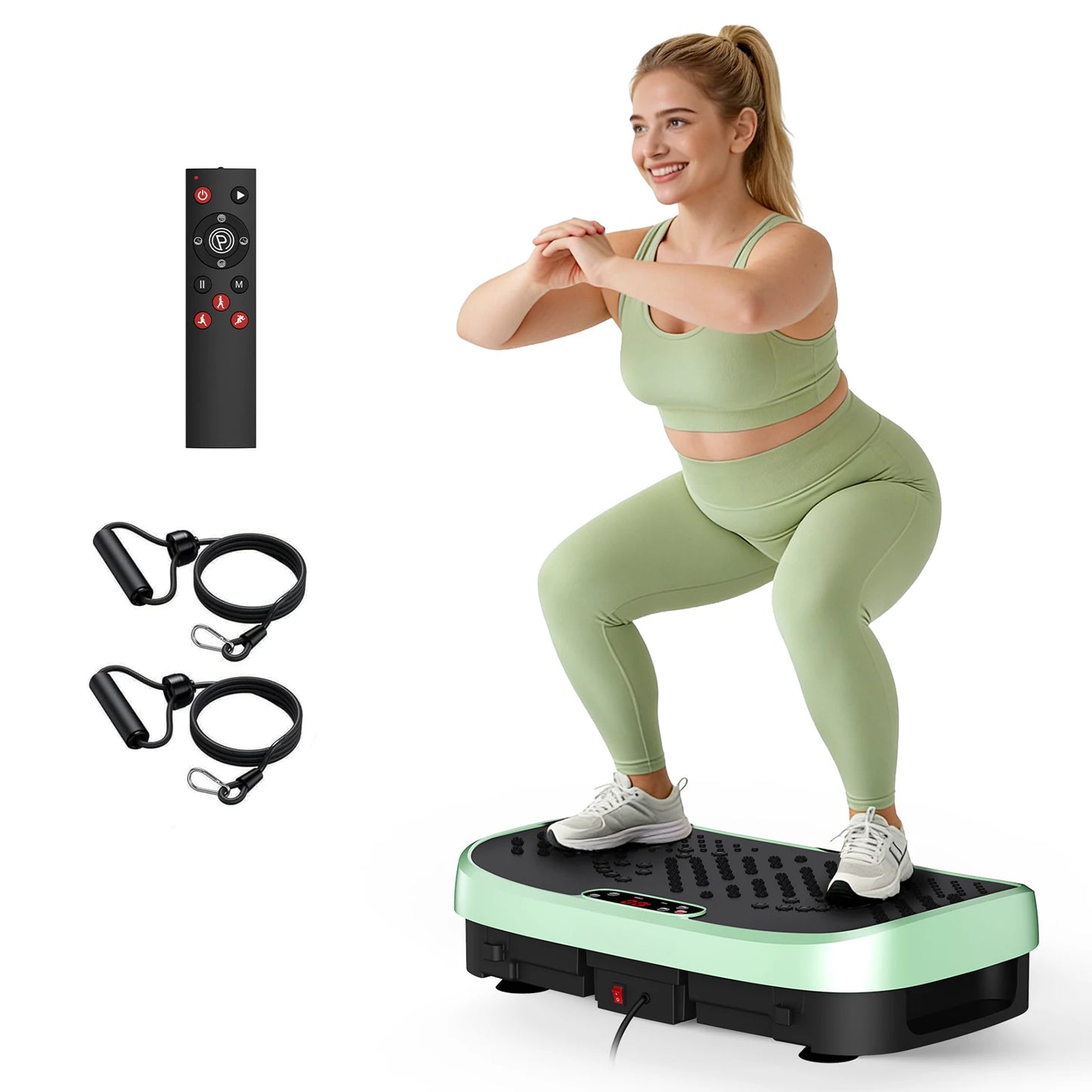 Magnetic Vibration Plate Exercise Machine for Home Gym