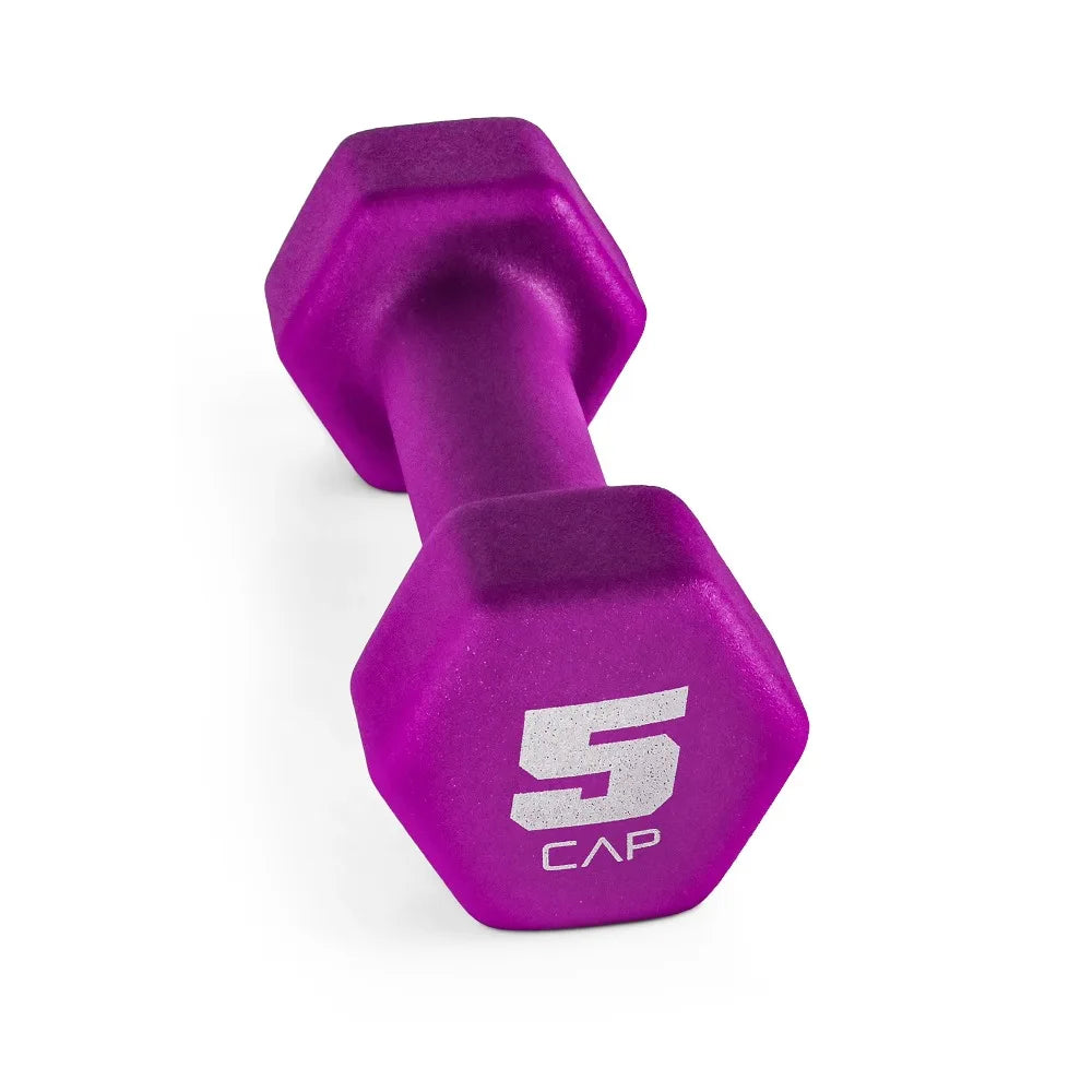 CAP Barbell Neoprene Dumbbell Pair For Home Gym Strength Training