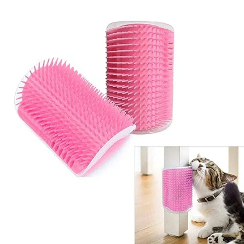 Cat Brush Comb Self Groomer Cat Scratcher