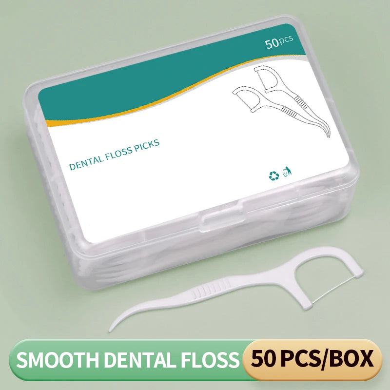 Ultra Fine Dental Floss Sticks For Gap Cleaning And Protection
