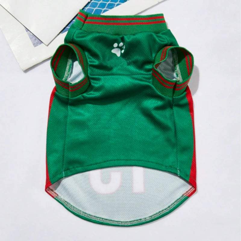 Mesh Breathable Dog Clothes Shirt For Summer Pet Wear