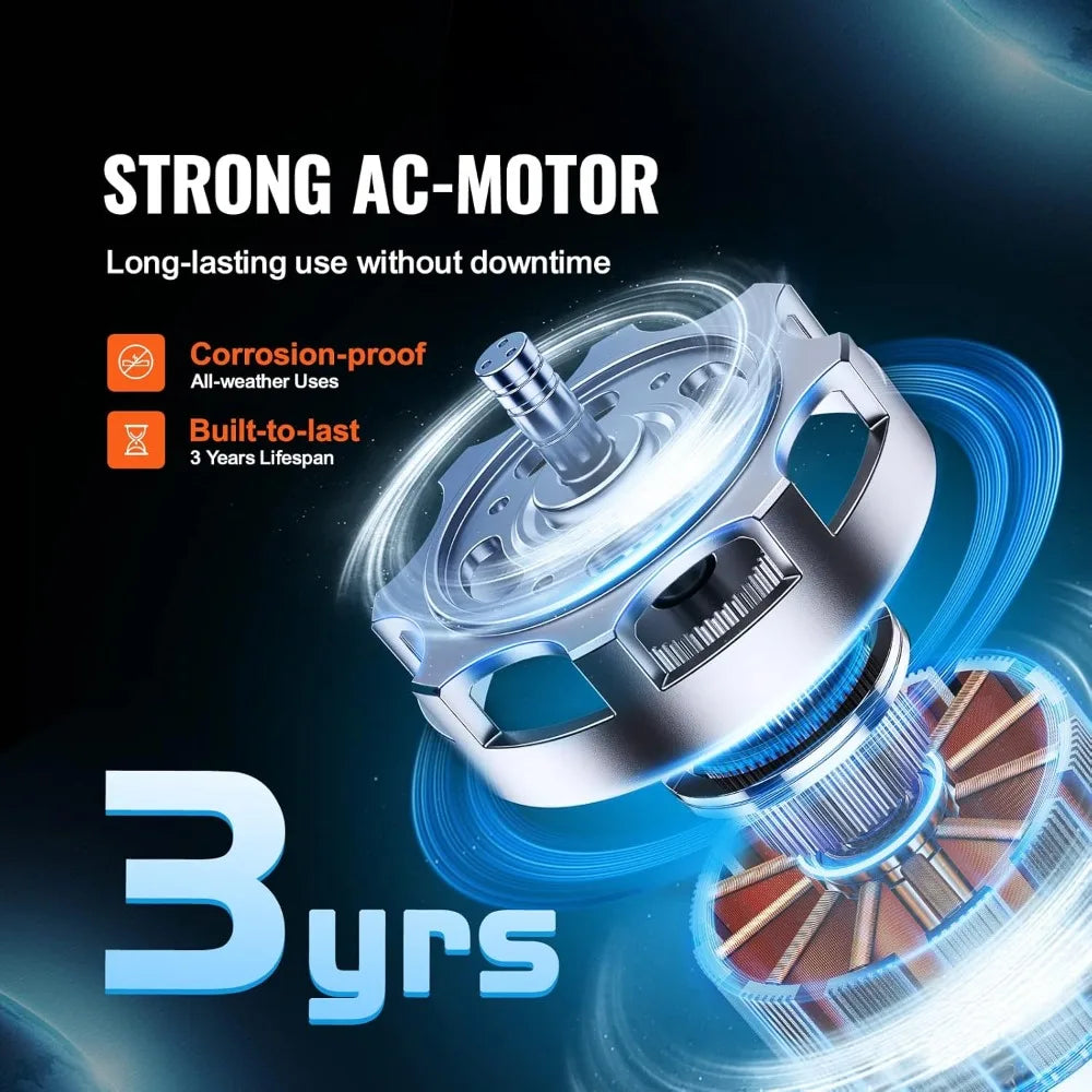 Inline Duct Fan 750 CFM With Variable Speed Controller