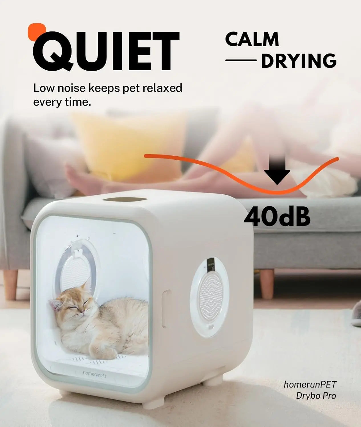 Pet Dryer Box 360 Degree Quiet Automatic Temperature Control