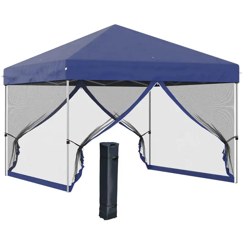 Pop Up Canopy Tent With Carry Bag Height Adjustable Gazebo