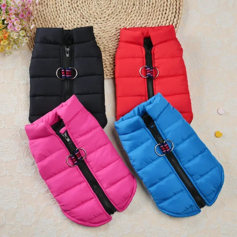 Winter Warm Windproof Dog Coat Jacket Padded For Yorkie Chihuahua