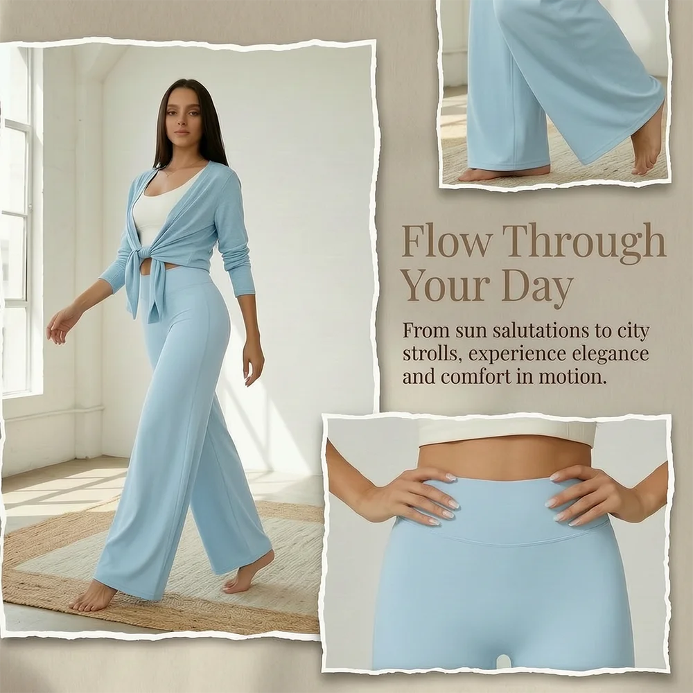 High Waist Nylon Yoga Pants For Women Slimming Fit