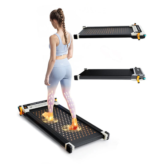 AKLUER Walking Pad Treadmill For Home 2.5HP LCD Display