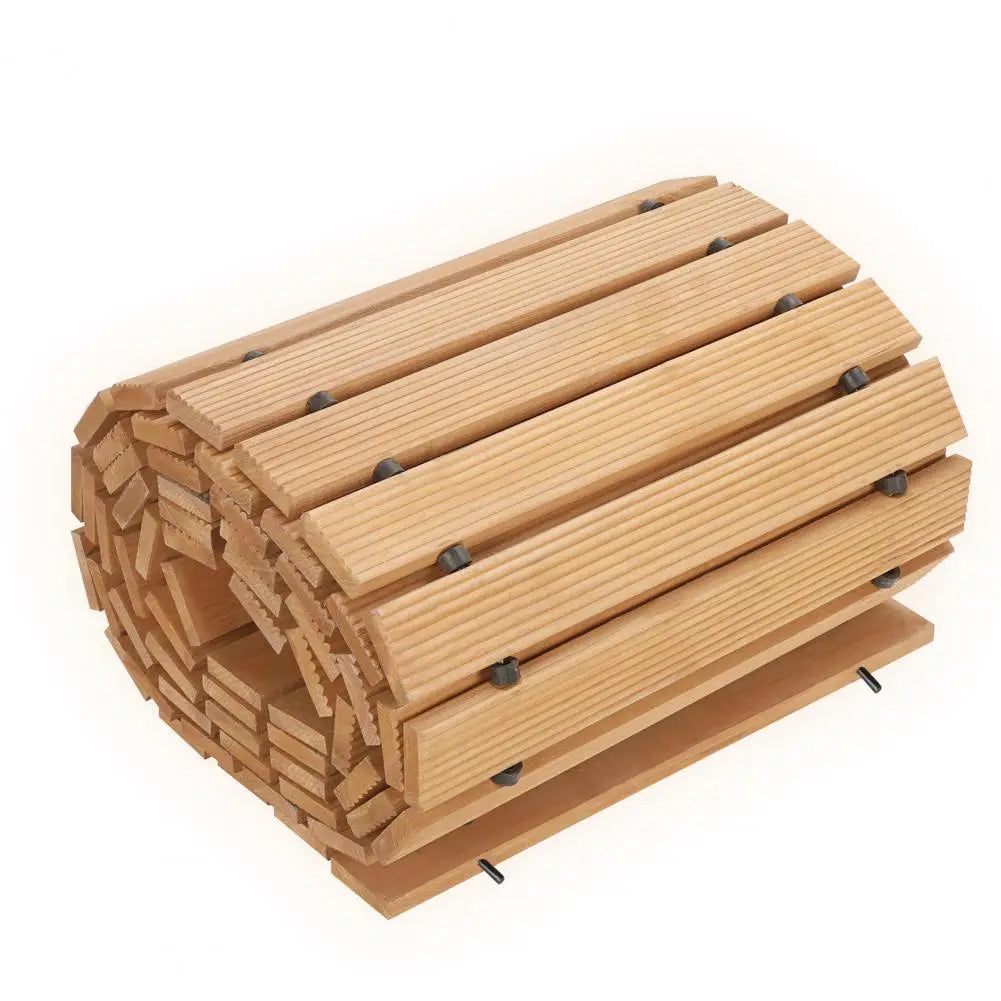 Outdoor Wooden Garden Pathway Roll Out Walkway For Patio Lawn