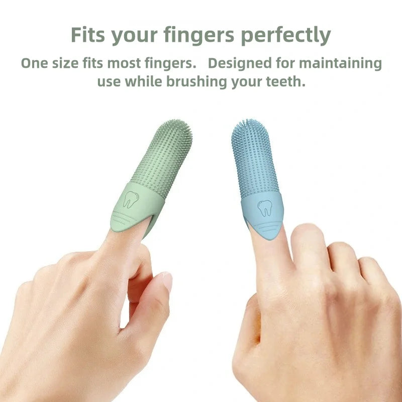 Dog Finger Toothbrush 360 Degree Cleaning Silicone Dental Care