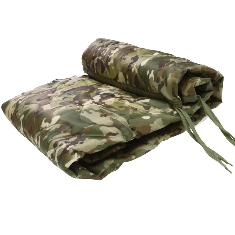 NONE Tactical Army Poncho Liner Woobie for Camping and Hunting