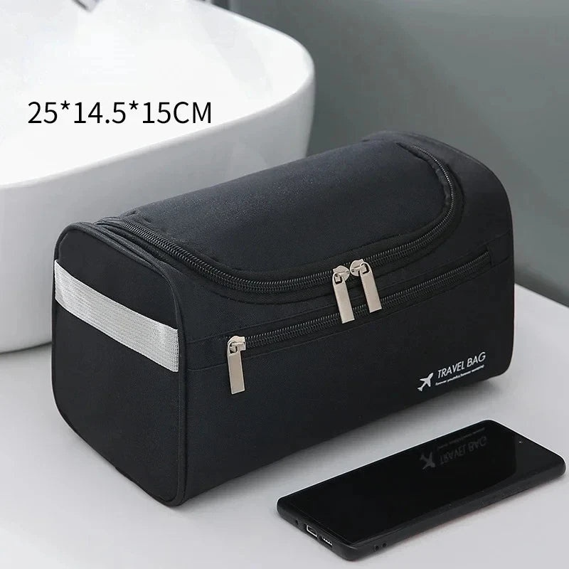 Hanging Leather Toiletry Bag Dopp Kit for Travel Essentials