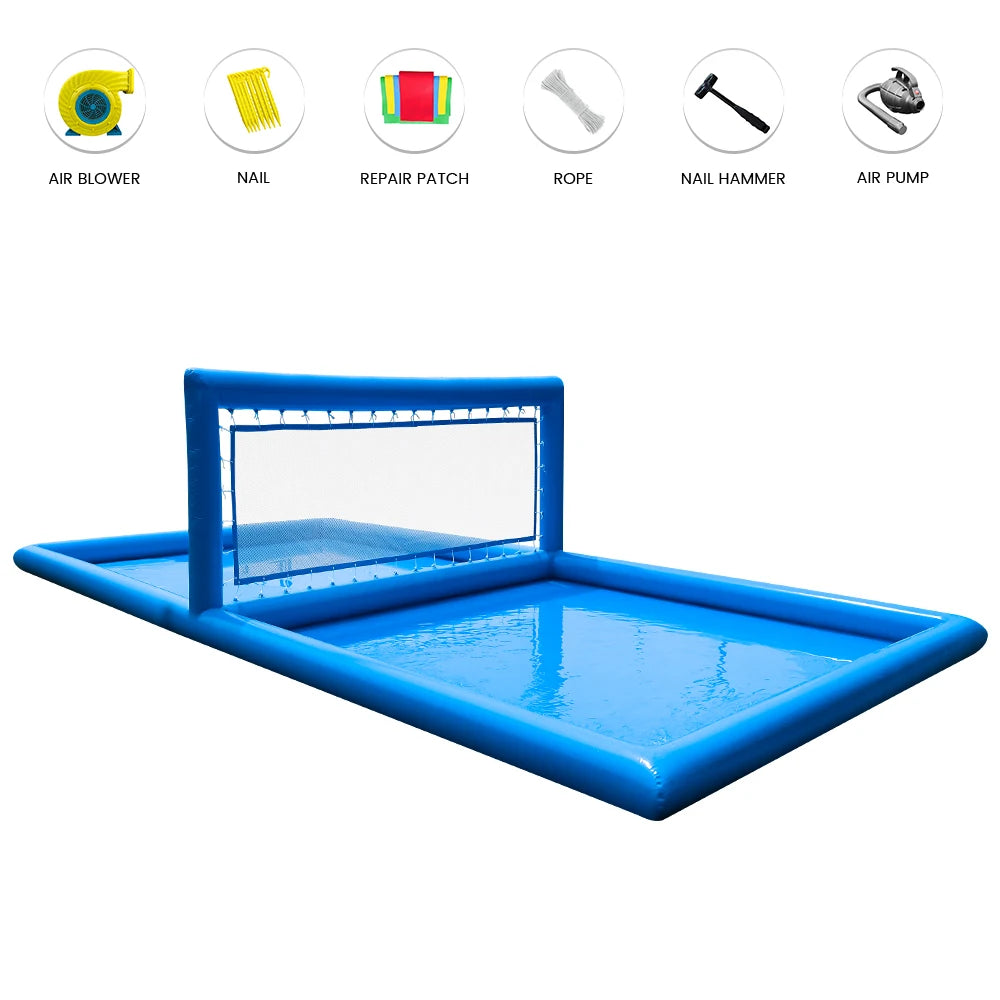 RTS Inflatable Outdoor Volleyball Court for Water Games