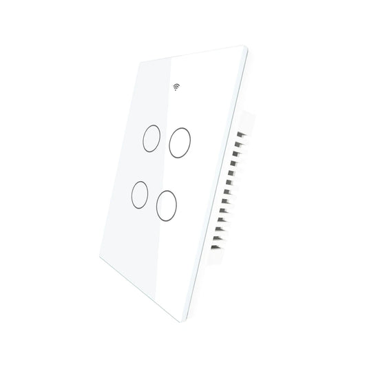Moes Smart Glass Panel Switch With Tuya App Alexa Google
