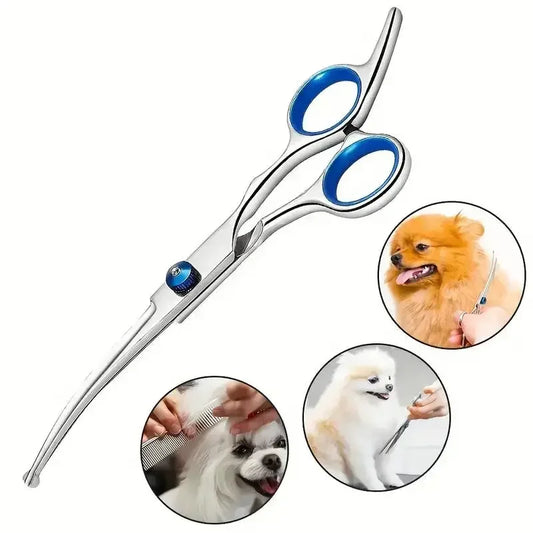 Pet Safe Stainless Steel Grooming Scissors for Dogs