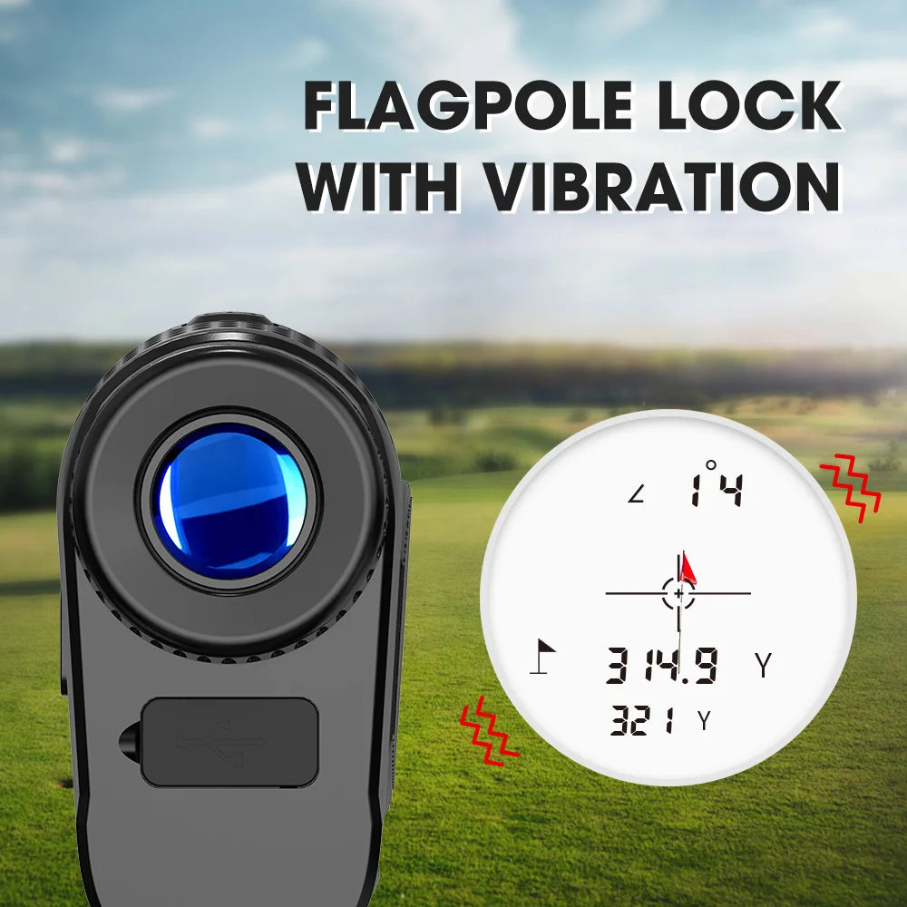 Nohawk Golf Rangefinder AK-600H With Slope and Flag Lock