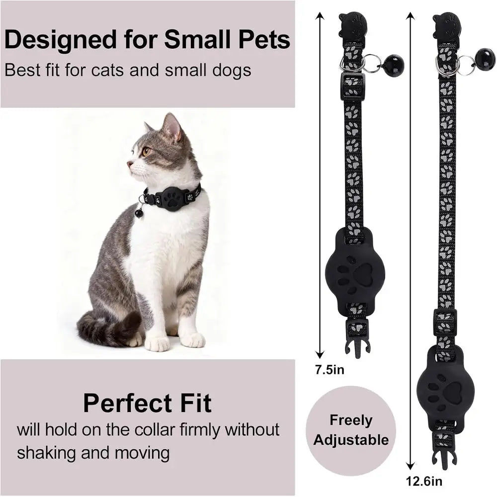 GPS Cat Collar With Bluetooth Tracker For iOS Find My