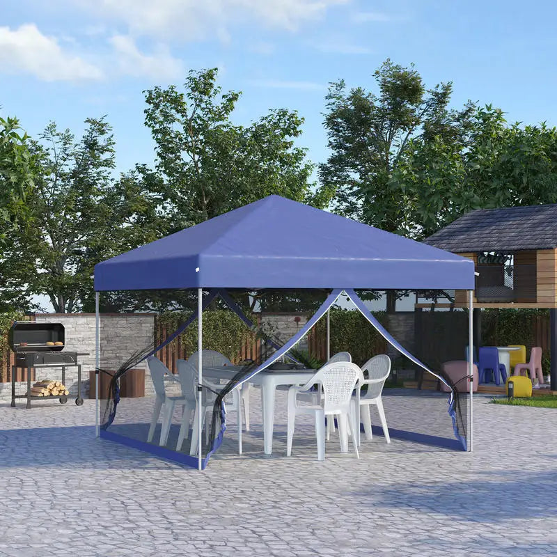 Pop Up Canopy Tent With Carry Bag Height Adjustable Gazebo