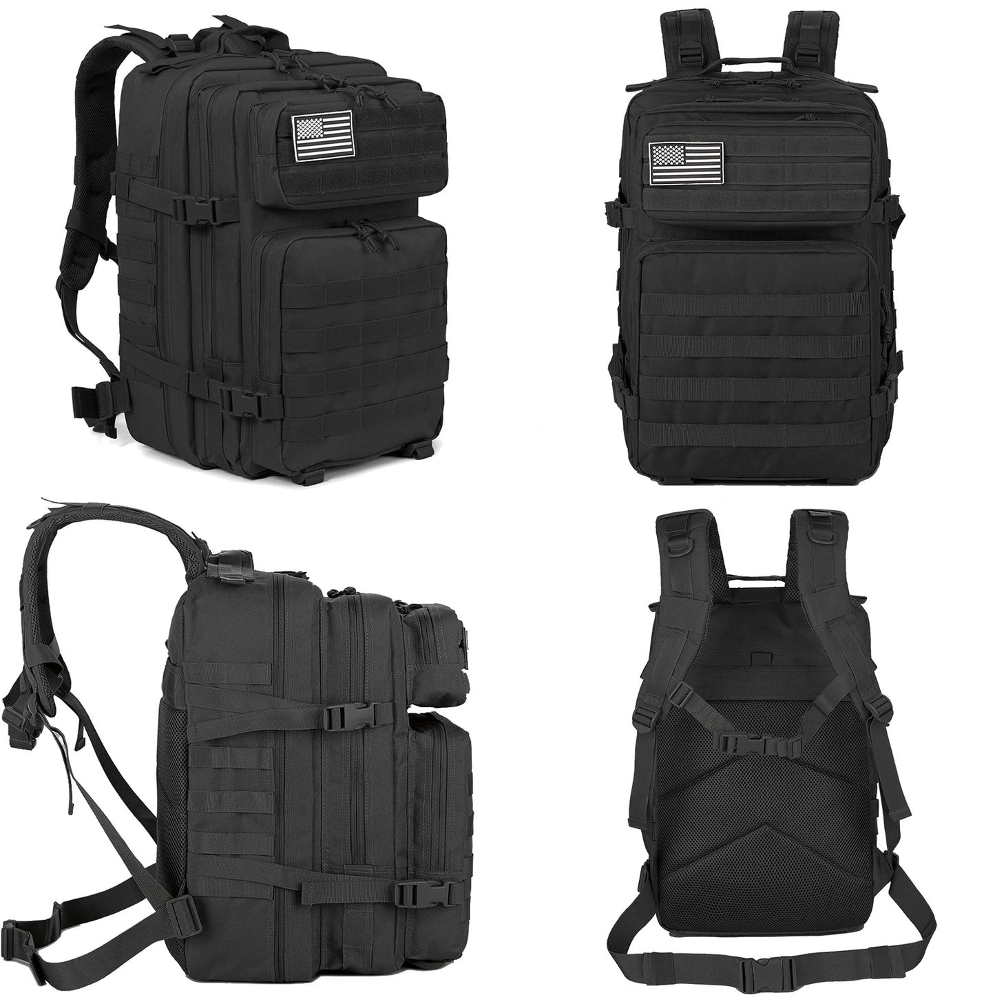 ReFire Gear Tactical Molle Backpack For Outdoor Trekking And Camping