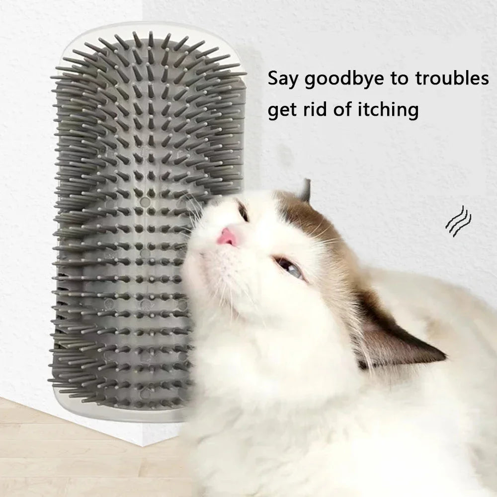 Cat Brush Comb Self Groomer Cat Scratcher