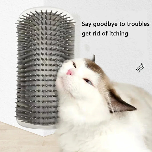 Cat Brush Comb Self Groomer Cat Scratcher