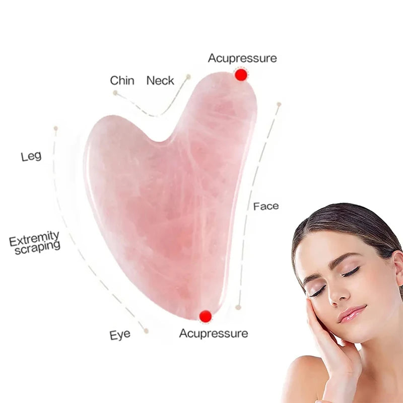 Natural Jade Gua Sha Board Facial Massage Tool For Skincare