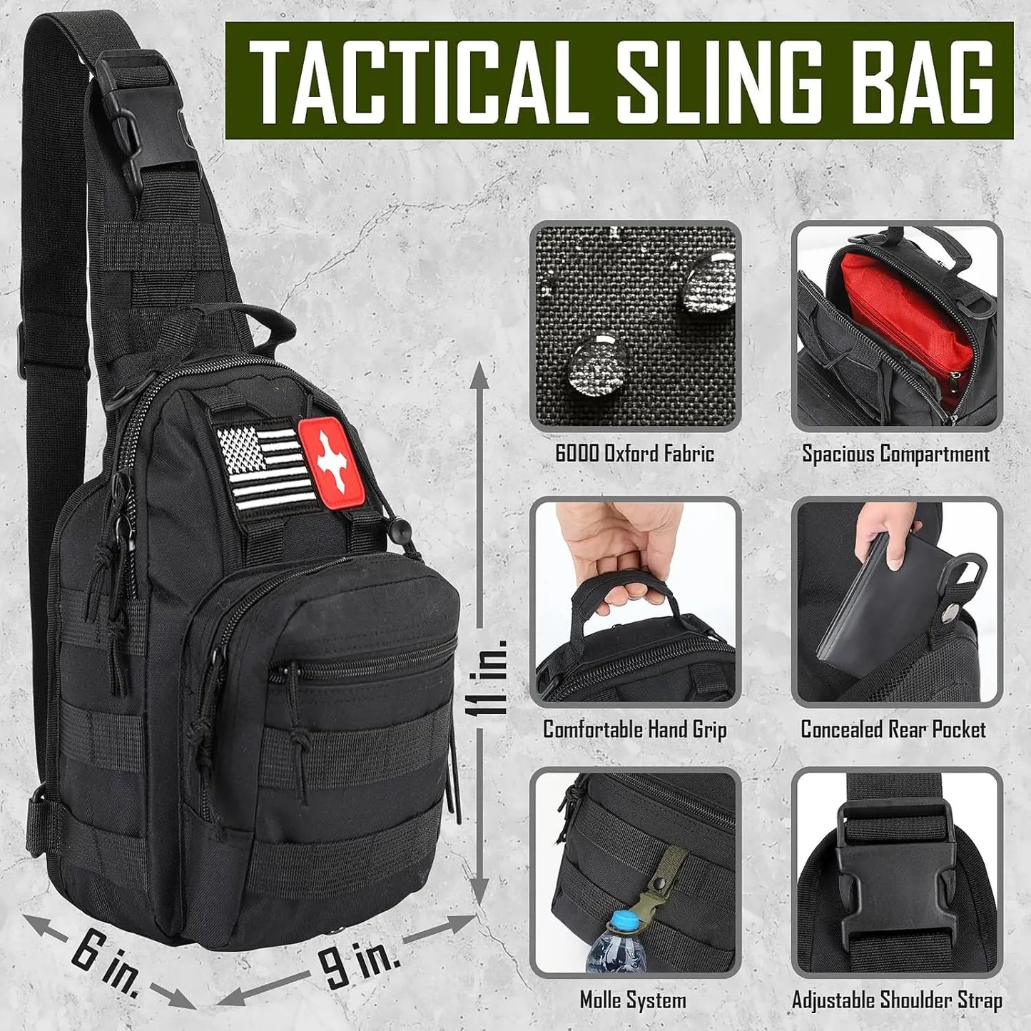 Emergency Survival Kit With First Aid Headlamp Axe And Bag