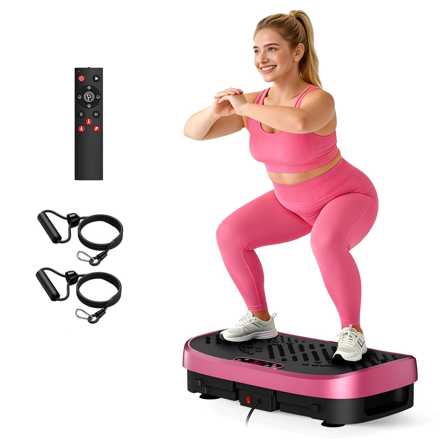 Magnetic Vibration Plate Exercise Machine for Home Gym
