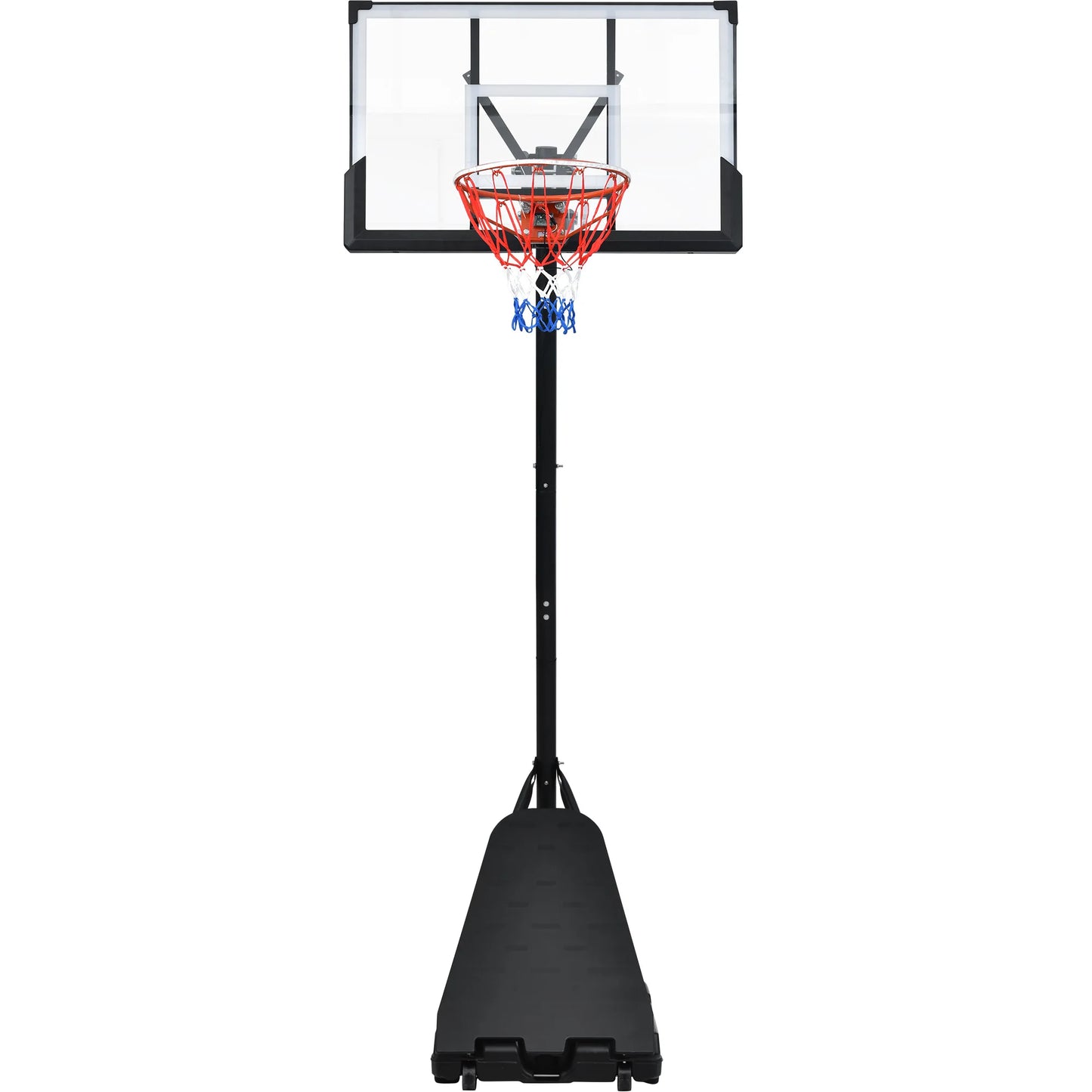 Portable Basketball Hoop System With LED Lights And Height Adjustable