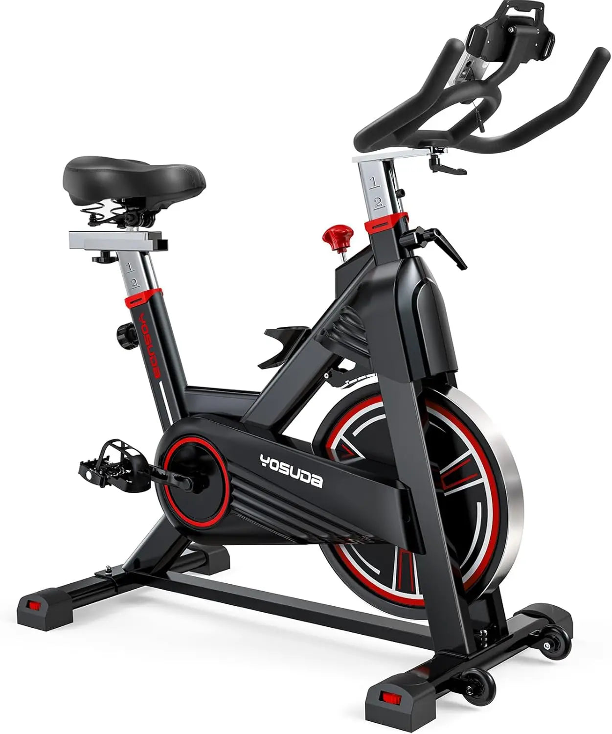 YOSUDA Pro Magnetic Exercise Bike With Bluetooth Indoor Cycling