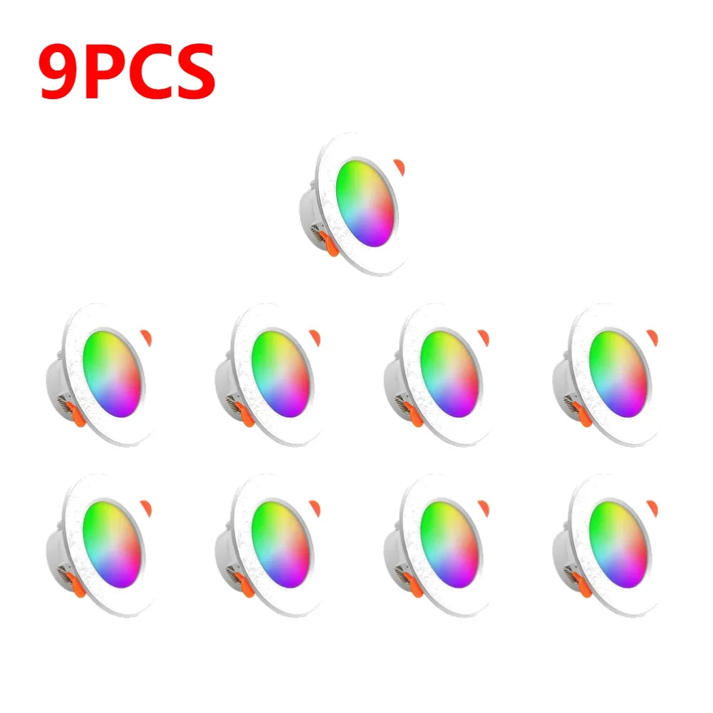 Alloet 10W Smart LED Downlight Bluetooth RGB with App Control