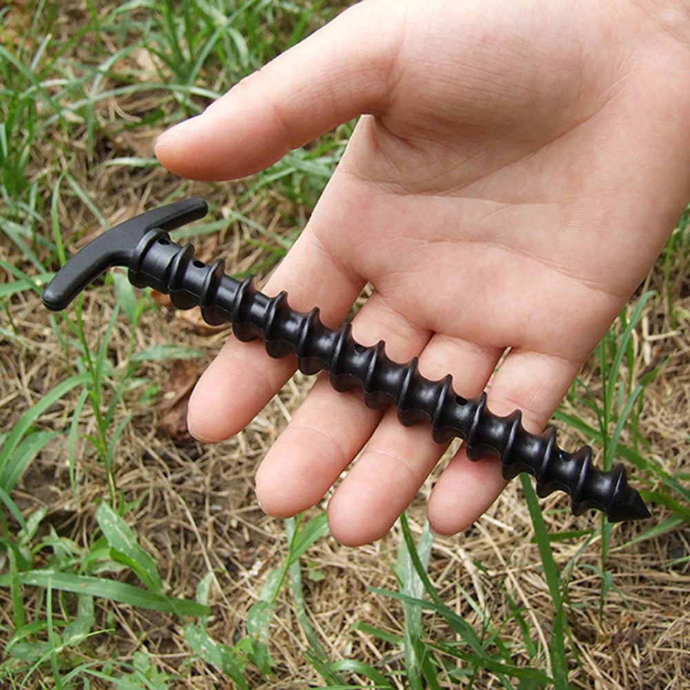 Jaysuing 10pcs Windproof Ground Nails Tent Stakes For Camping