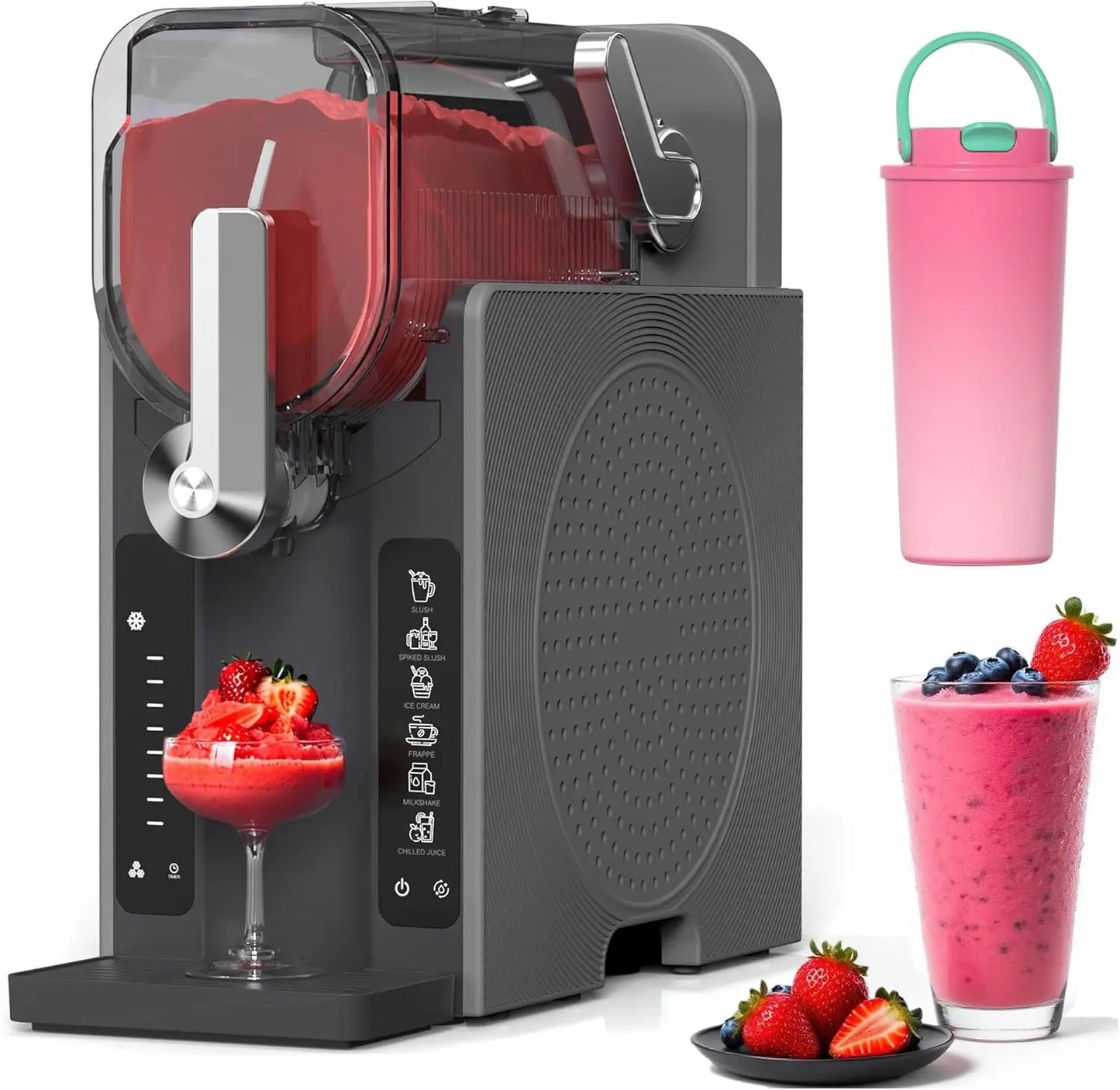 Slushie And Margarita Machine With Auto Cleaning 6 Presets