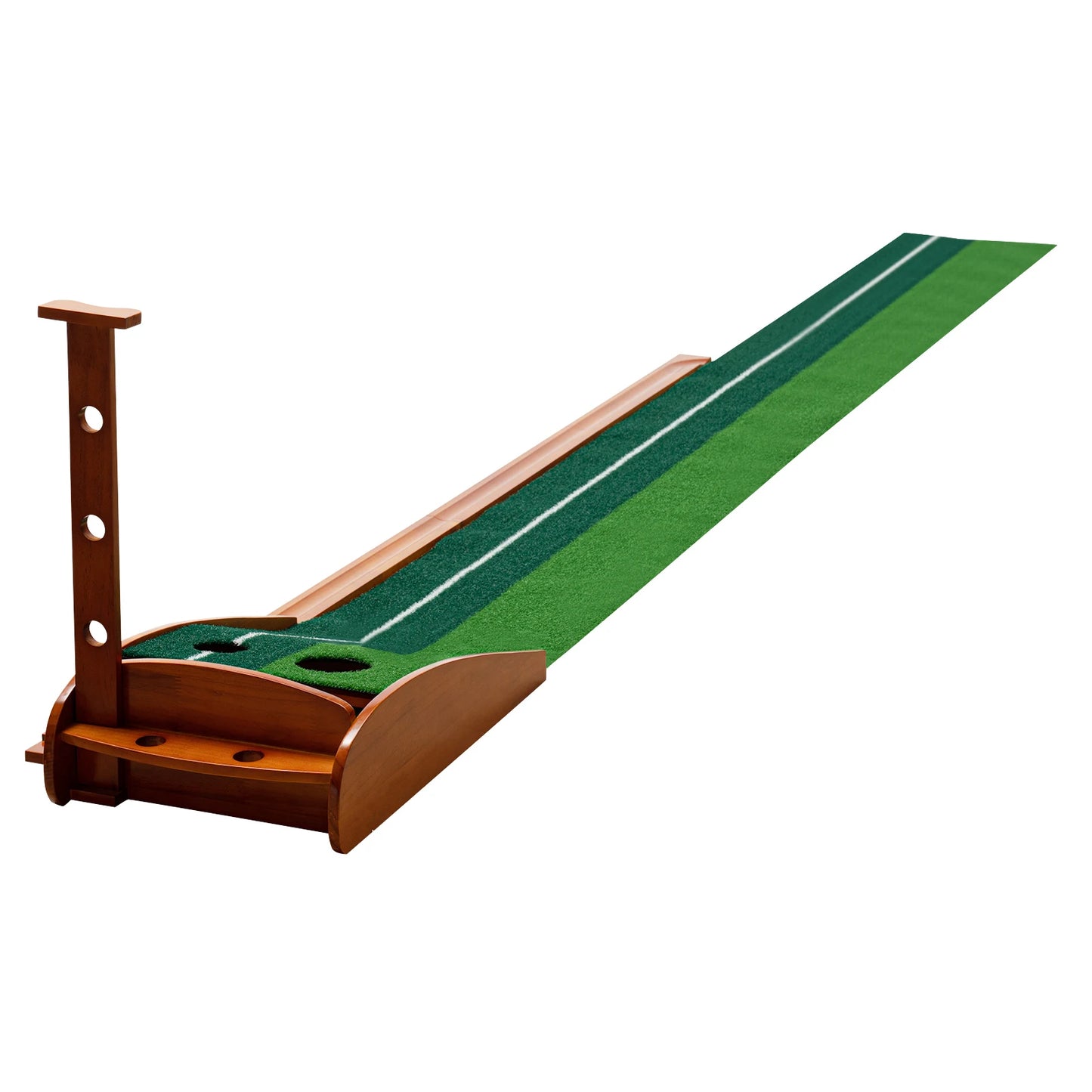 Indoor Golf Putting Green Practice Mat With Auto Ball Return