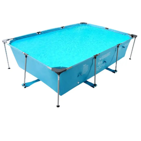 Above Ground Rectangle Frame Pool for Backyard Use