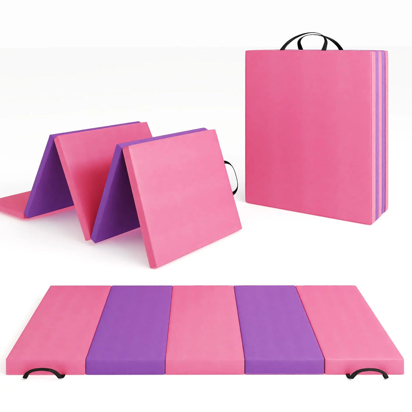 HiMISS Gymnastics Mats Premium EPE Foam Tumbling Pad Home Gym
