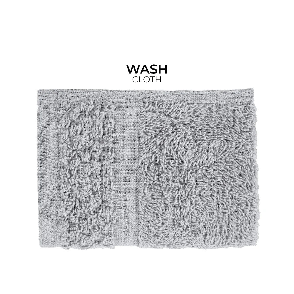 10 Piece Cotton Towel Set Quick Dry Bath Towels Washcloths
