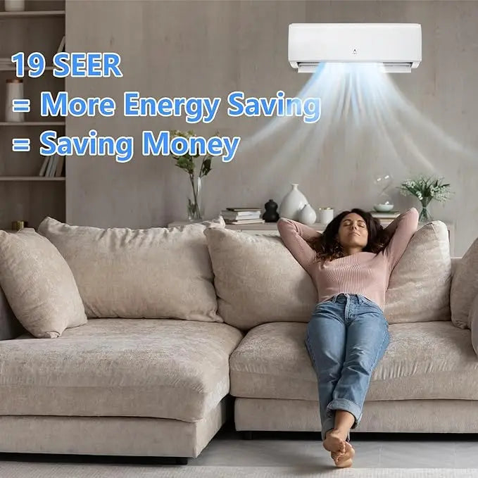 HiMISSCooling Mini Split Inverter Ductless AC With WiFi Control