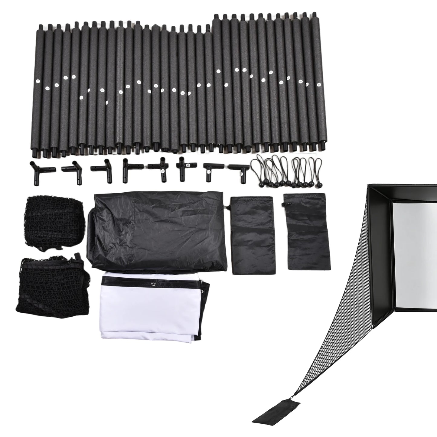 Golf Simulator Net With HD Screen And Heavy Duty Frame