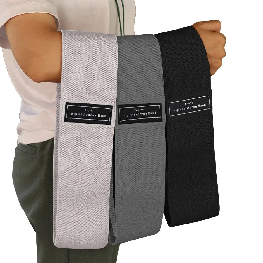 Glute Thigh Elastic Resistance Bands For Squat Workouts