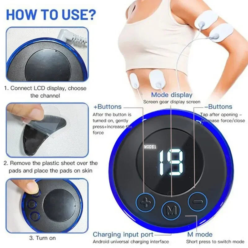 EMS Facial Massager For Eye Lift And Anti Wrinkle Care