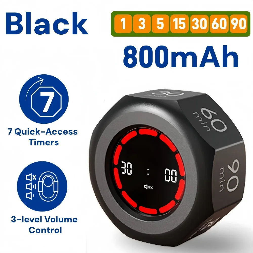 Choice Tomato Shape Digital Timer Pomodoro Countdown Clock