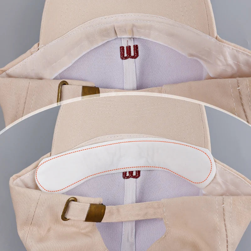 Hat Sweat Absorber Strips Adhesive Sweatband Liner for Caps Visors