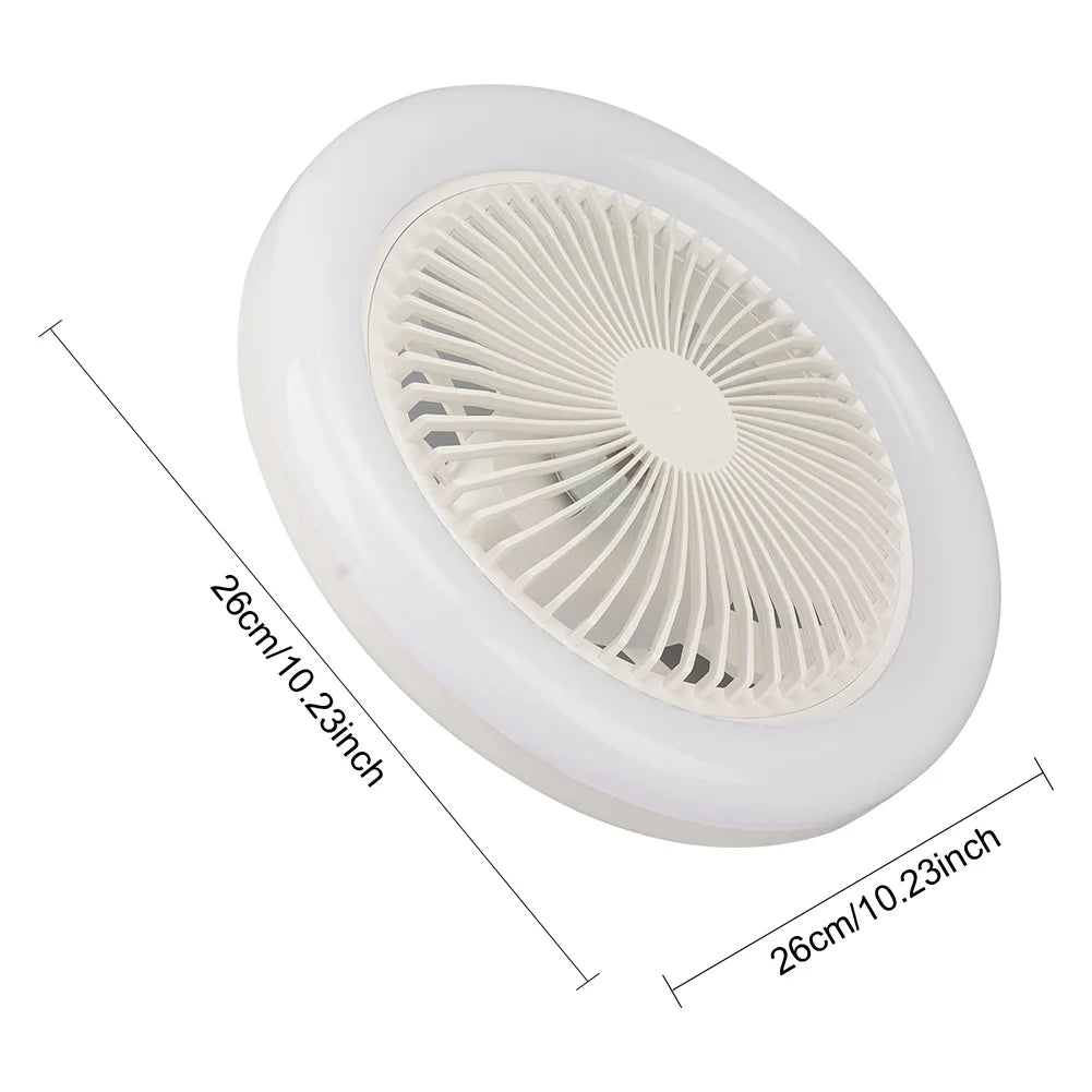 VAKIND Dimmable Ceiling Fan With Light Remote For Living Room
