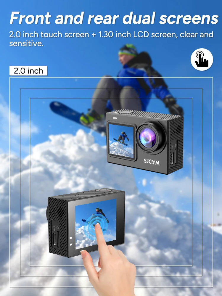 SJCAM SJ6 Pro 4K Action Camera With Dual Screen Waterproof