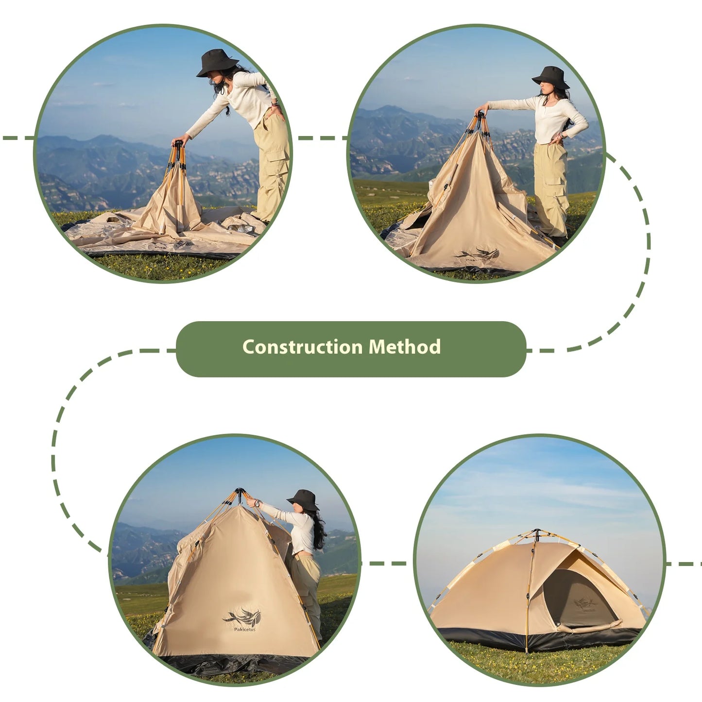 Pakicetus Instant Shelter Tent For Beach And Camping