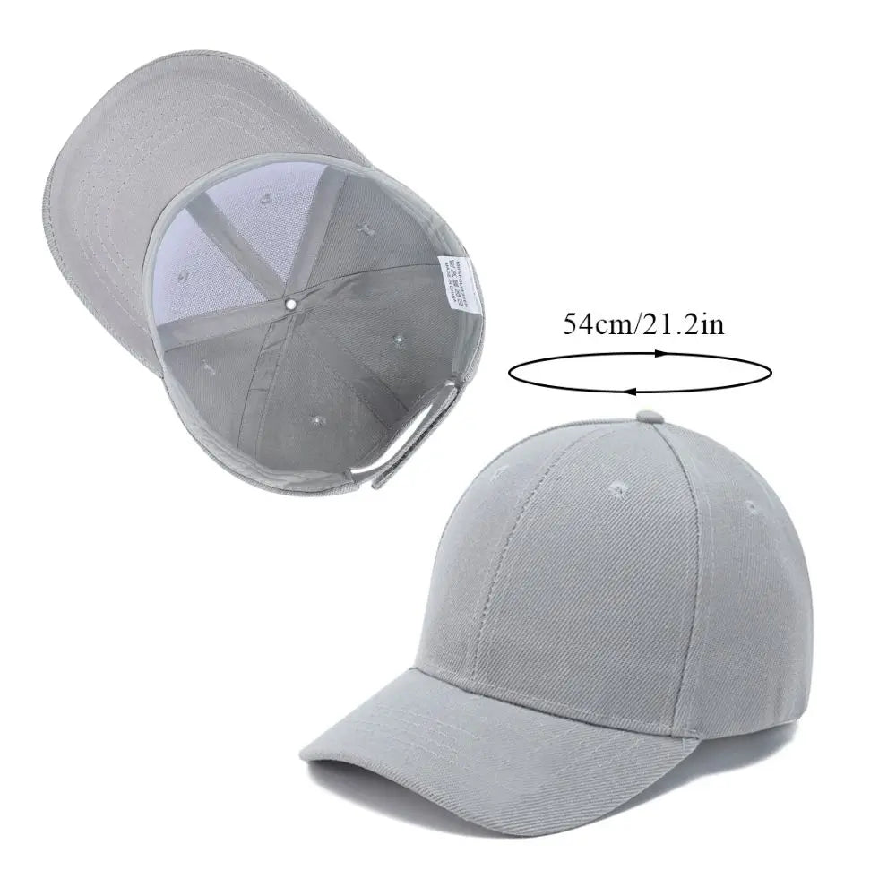 Kids Ponytail Baseball Cap Sun Hat Unisex Travel Cap