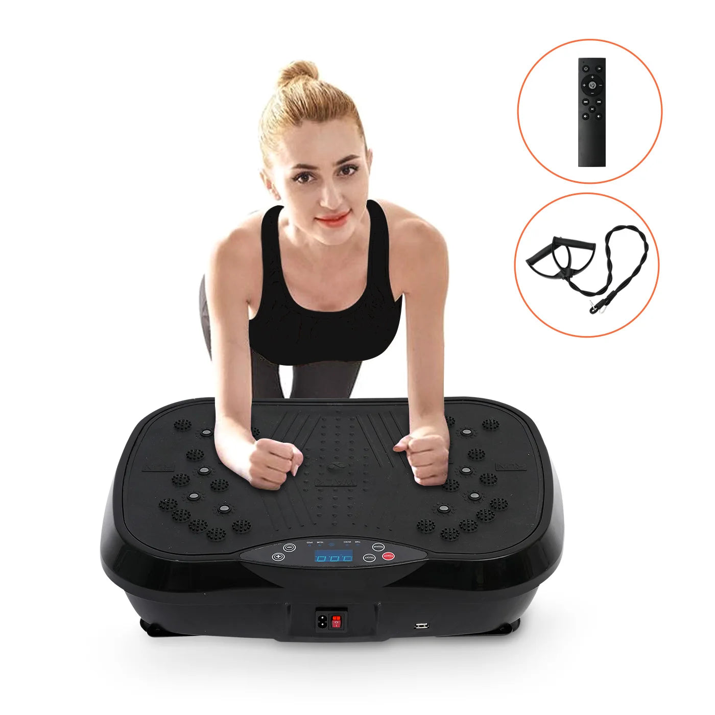 Vibration Plate Exercise Machine for Full Body Fat Burning Workout