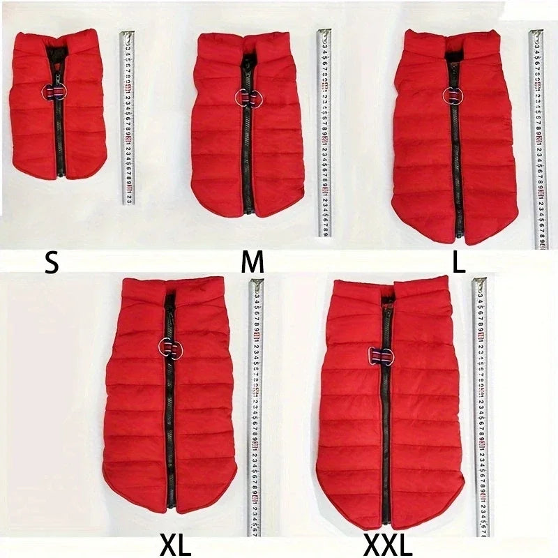 Winter Warm Windproof Dog Coat Jacket Padded For Yorkie Chihuahua